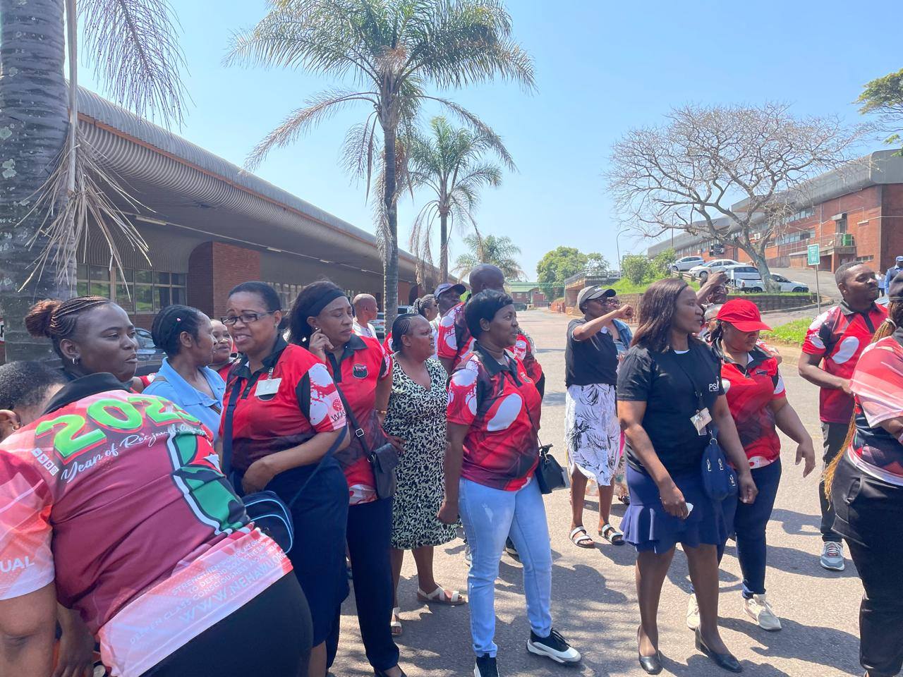 Prince Mthalane at Wentworth Hospital Handing Over of Memorandum